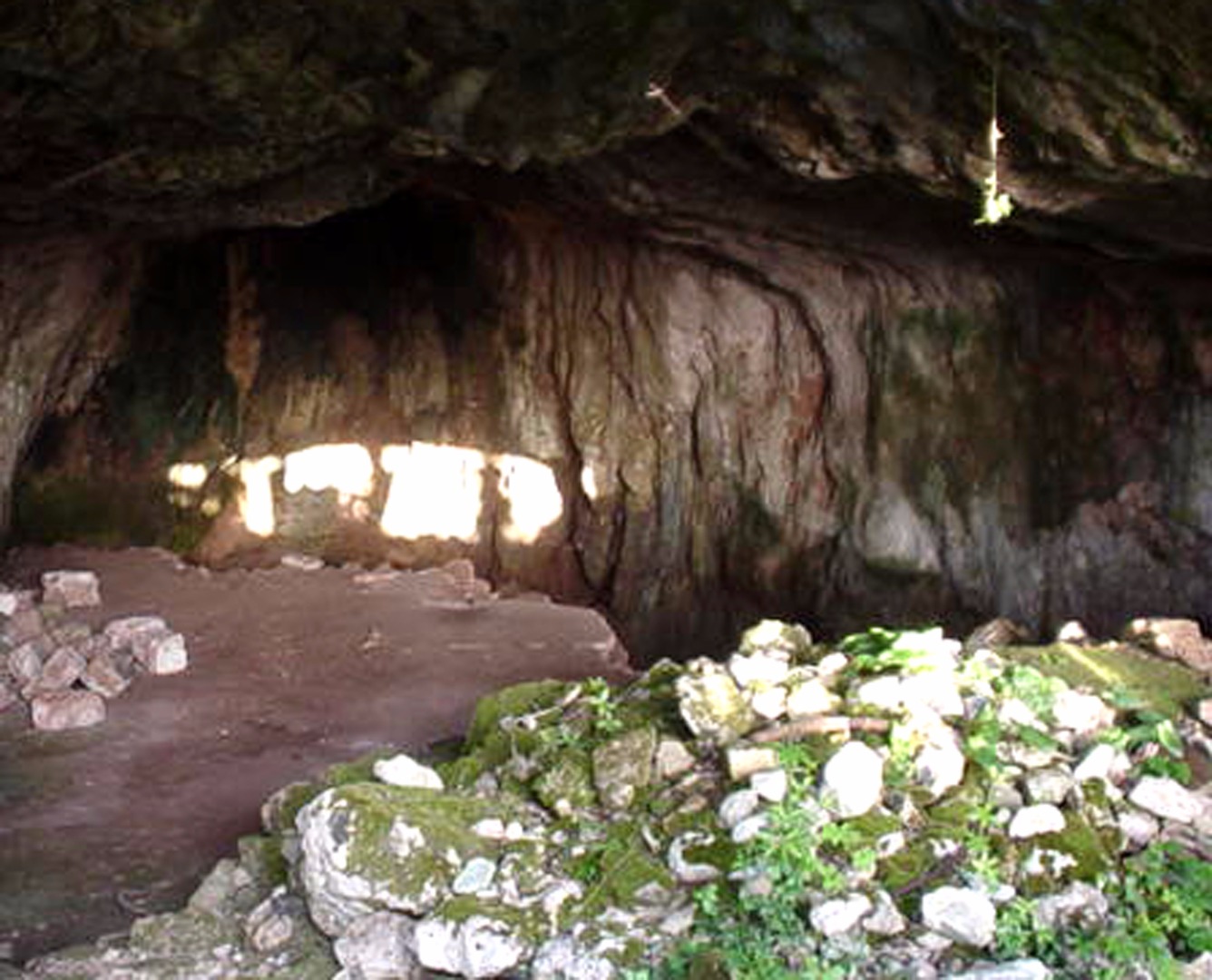 Interno della cavità